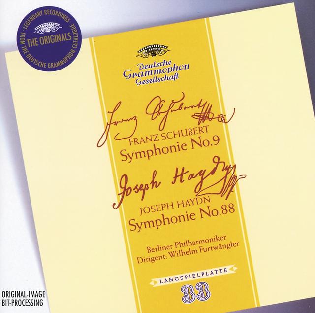 Album cover art for Schubert: Symphony No.9 - Haydn: Symphony No.88