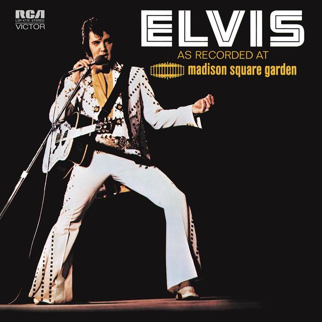 Album cover art for Elvis: As Recorded at Madison Square Garden