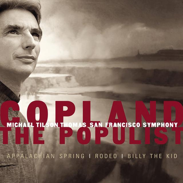 Album cover art for Copland: The Populist