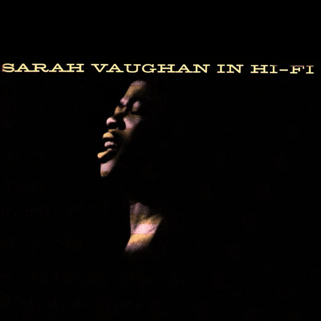 Album cover art for Sarah Vaughan in Hi-Fi