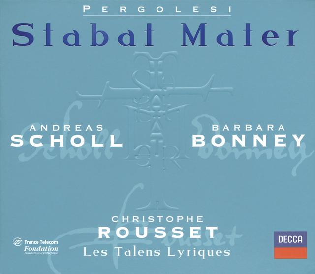 Album cover art for Pergolesi: Stabat Mater