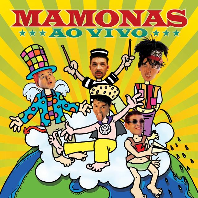 Album cover art for Mamonas Assassinas - Ao Vivo