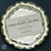 Album cover art for An Evening with George Shearing & Mel Tormé