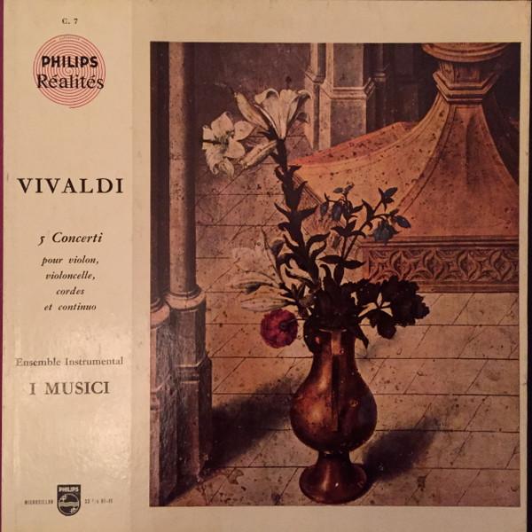 Album cover art for Vivaldi: 5 Concerti, RV 151, 547, 120, 401 & 522