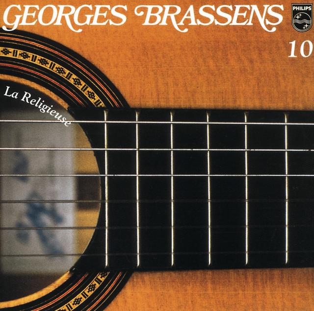 Album cover art for Georges Brassens X