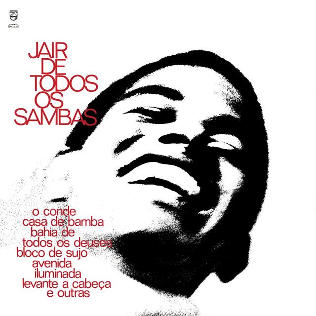 Album cover art for Jair de Todos os Sambas