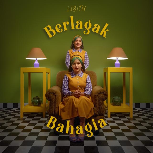 Album cover art for Berlagak Bahagia