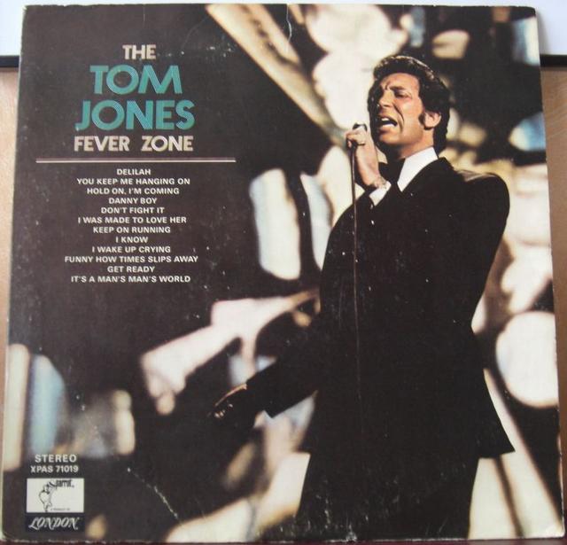 Album cover art for The Tom Jones Fever Zone