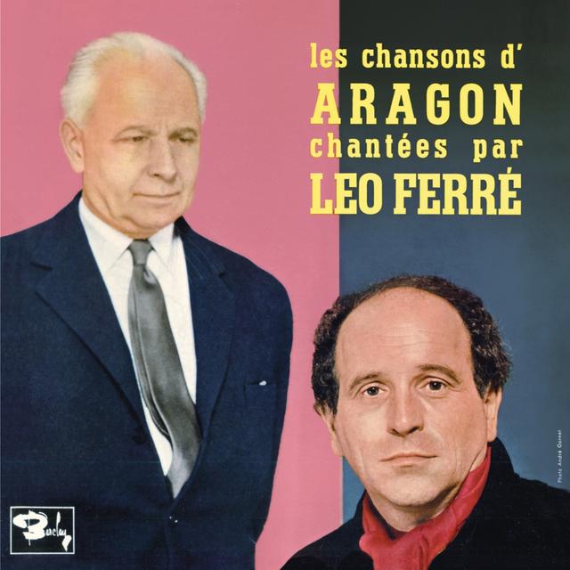 Album cover art for Les Chansons d'Aragon