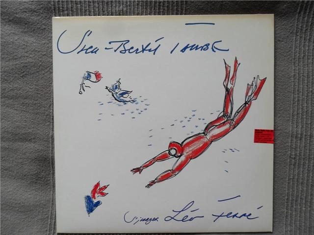 Album cover art for Sven-Bertil Taube Sjunger Léo Ferré