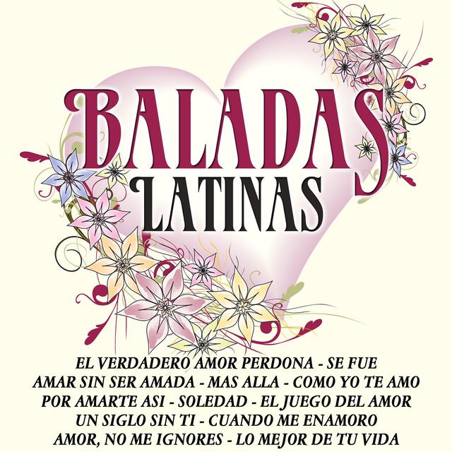 Album cover art for Baladas Latinas