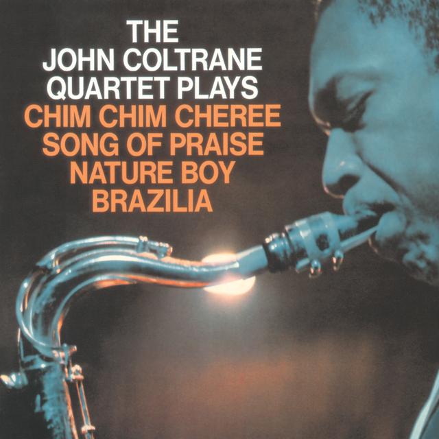 Album cover art for The John Coltrane Quartet Plays