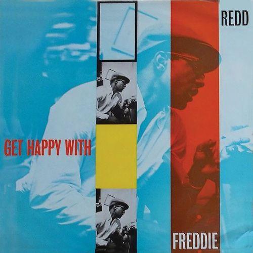 Album cover art for Get Happy with Freddie Redd