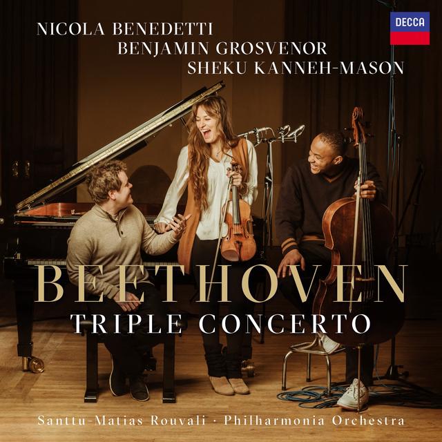 Album cover art for Beethoven: Triple Concerto, Op. 56