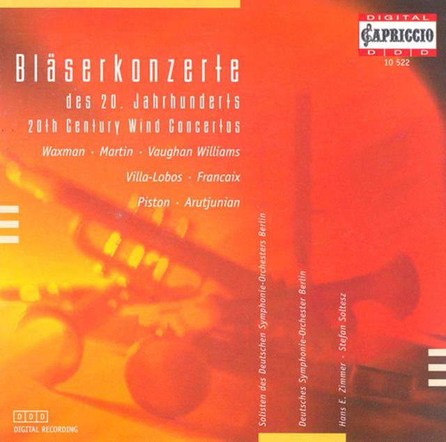 Album cover art for Bläserkonzerte: Des 20. Jahrhunderts