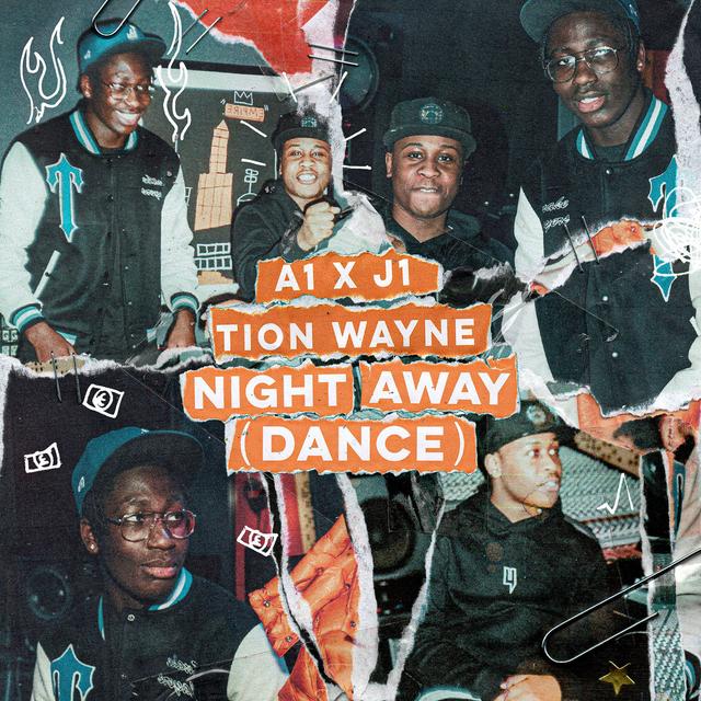 Album cover art for Night Away (Dance)