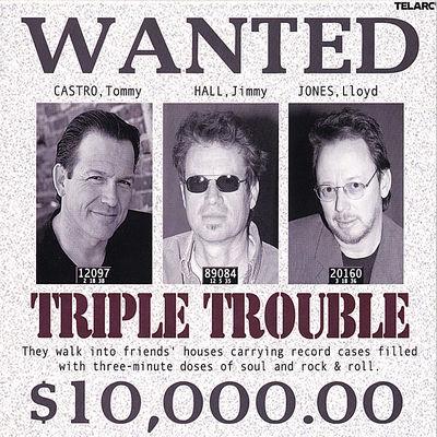 Album cover art for Triple Trouble