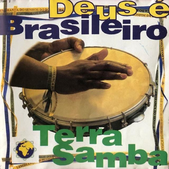 Album cover art for Deus É Brasileiro