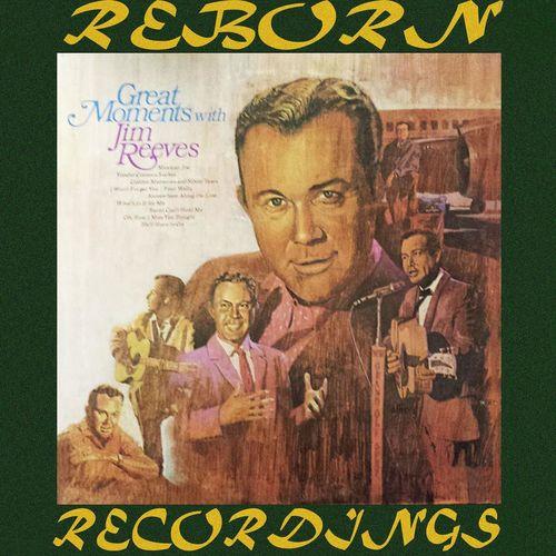 Album cover art for Great Moments With Jim Reeves