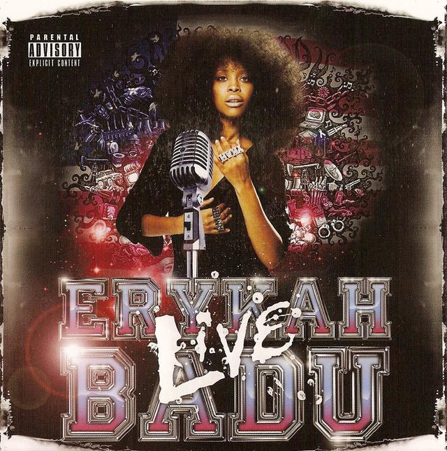 Album cover art for Badu Live