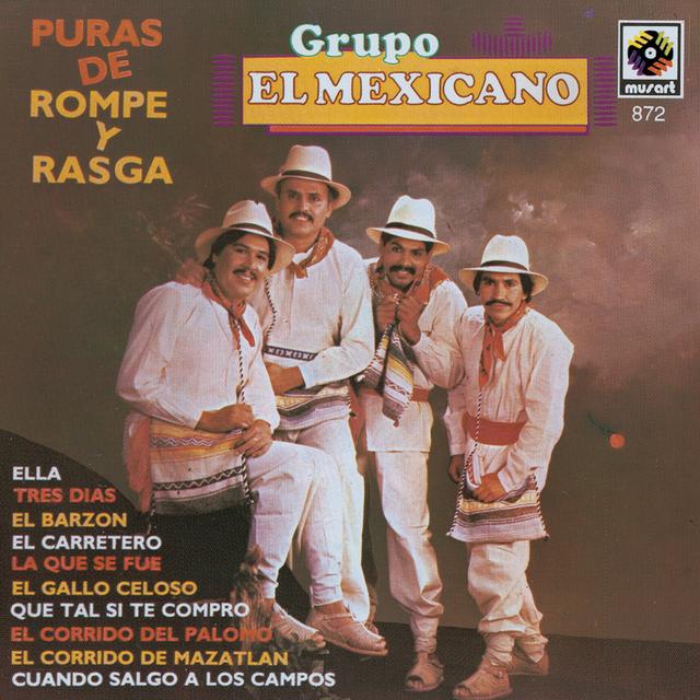 Album cover art for Puras De Rompope Y Rasga