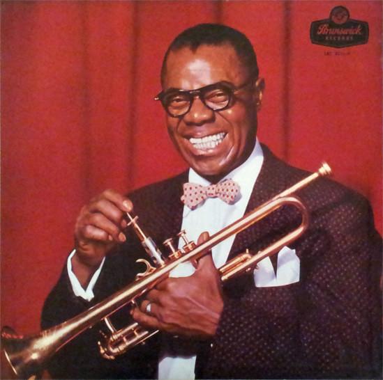 Album cover art for Satchmo: A Musical Autobiography