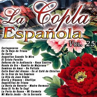 Album cover art for La Copla Española Vol. 25