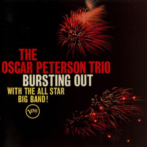 Album cover art for Bursting Out with the All-Star Big Band!