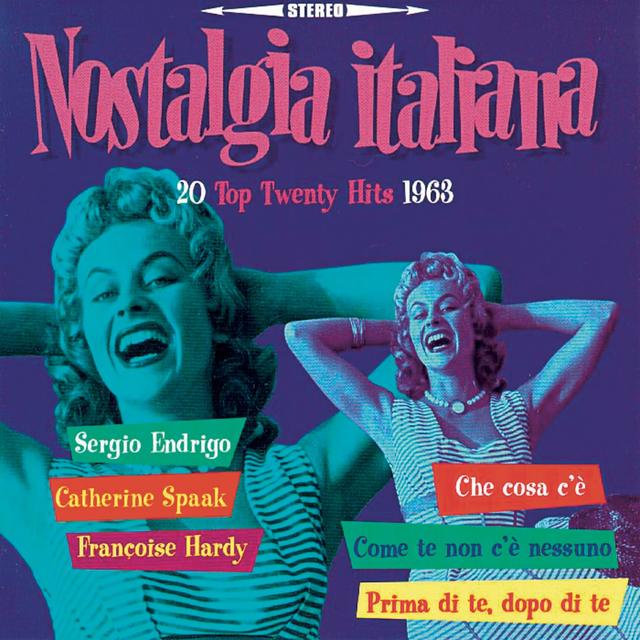 Album cover art for Nostalgia Italiana - 1963