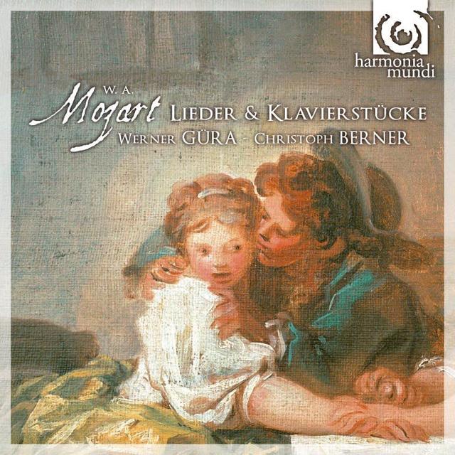 Album cover art for Mozart: Lieder & Klavierstücke