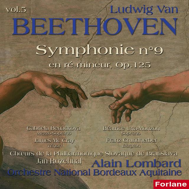 Album cover art for Beethoven: Symphony No. 9