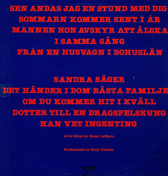 Album cover art for Efter Tusen Timmar