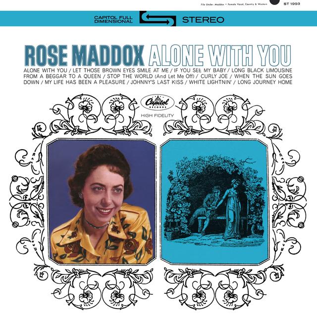 Album cover art for Alone with You