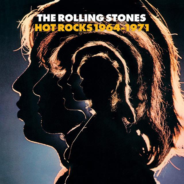 Album cover art for Hot Rocks 1964-1971