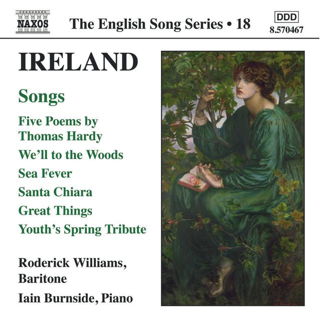 Album cover art for Ireland : The English Songs Series (volume 18)