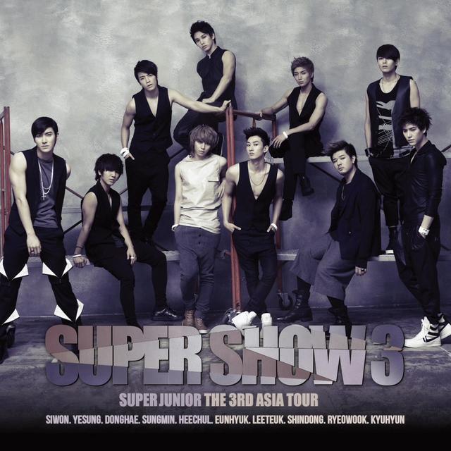 Album cover art for Super Show 3 - The 3rd Asia Tour