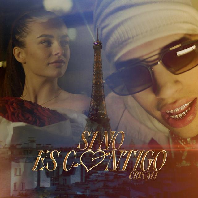 Album cover art for SI NO ES CONTIGO