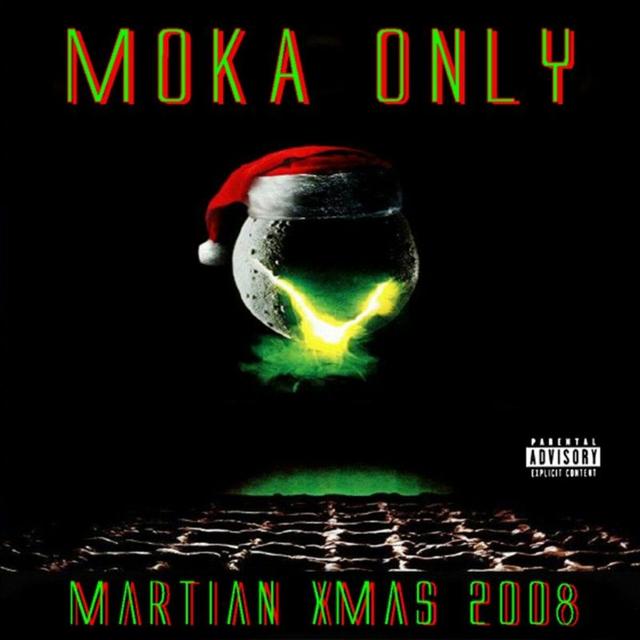 Album cover art for Martian Xmas 2008