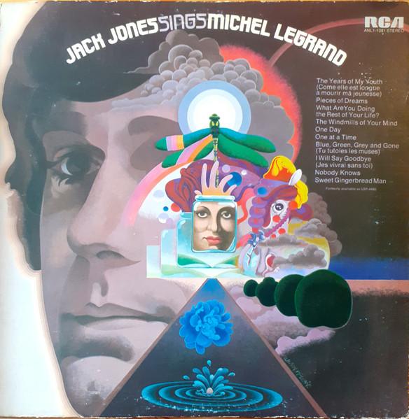 Album cover art for Jack Jones Sings Michel Legrand