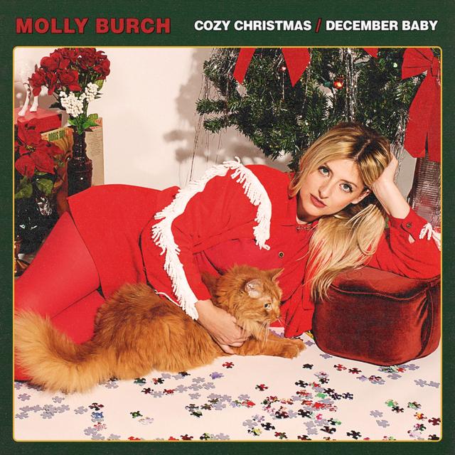 Album cover art for Cozy Christmas / December Baby