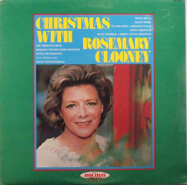 Album cover art for Christmas with Rosemary Clooney