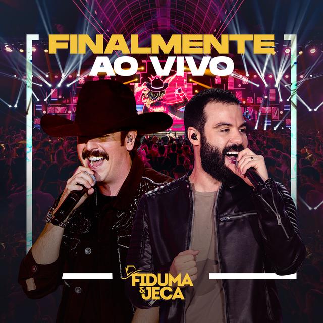 Album cover art for Finalmente Ao Vivo