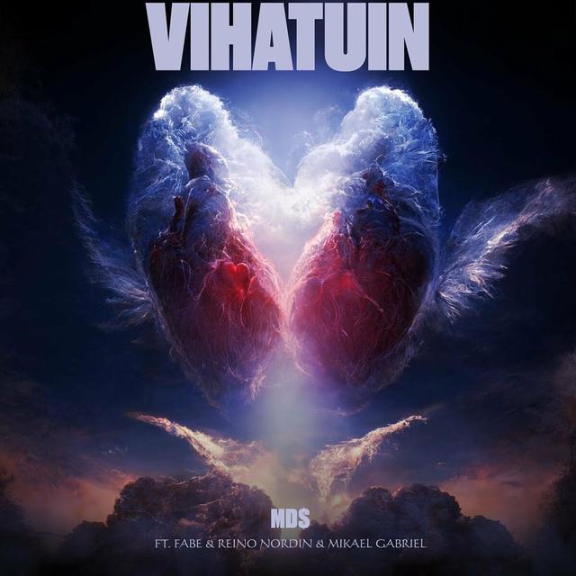 Album cover art for Vihatuin (feat. Fabe, Reino Nordin & Mikael Gabriel)