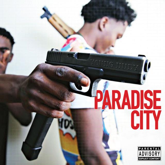 Album cover art for Paradise City