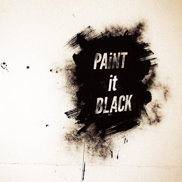 Album cover art for PAiNT it BLACK