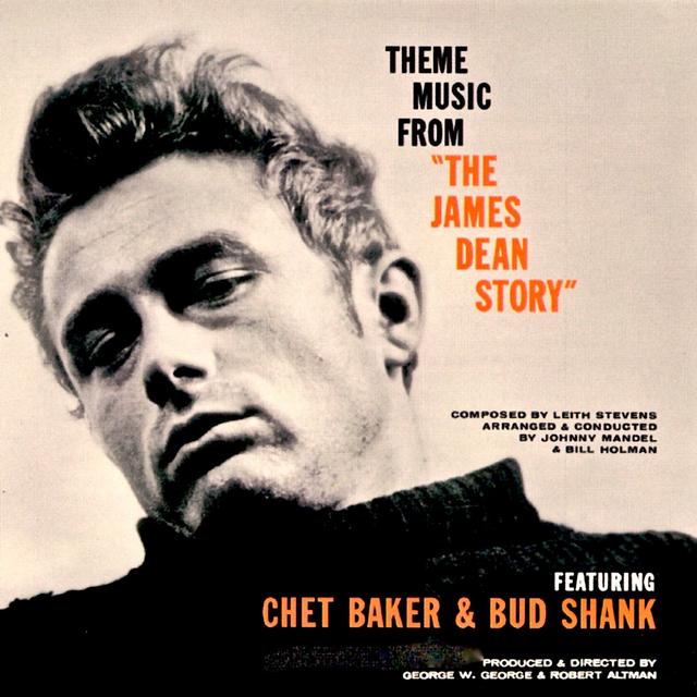 Album cover art for Theme Music from "The James Dean Story"