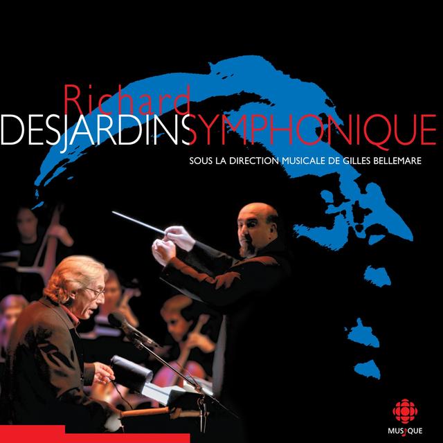 Album cover art for Richard Desjardins Symphonique