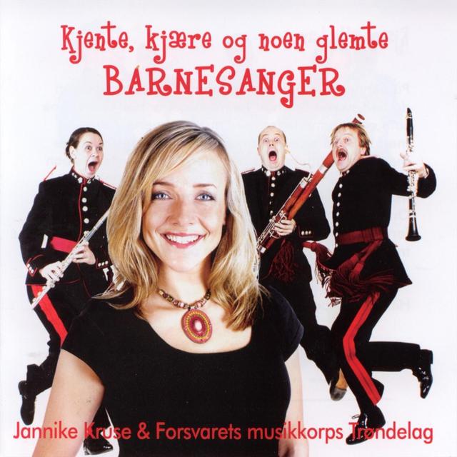 Album cover art for Kjente, kjære og noen glemte barnesanger