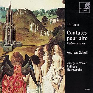 Album cover art for J.S. Bach: Cantatas for Alto Solo