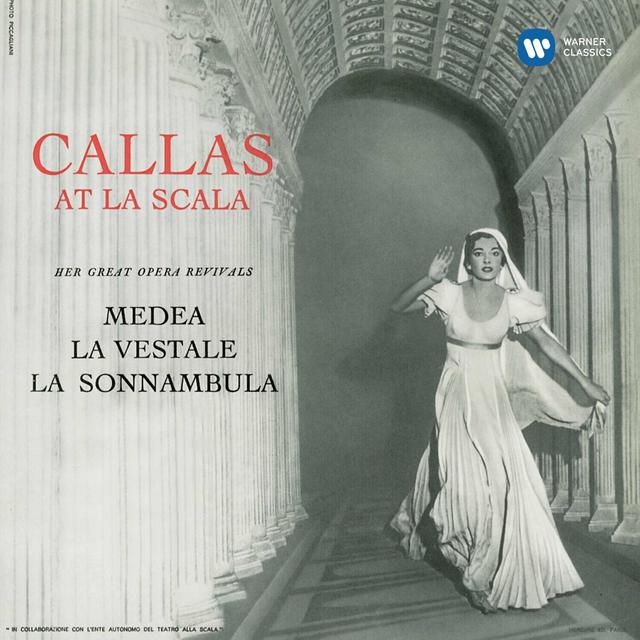 Album cover art for Callas at La Scala